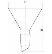 Воронка для порошков, эскиз 2-989