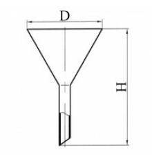 Лабораторная воронка В-250-345 мм