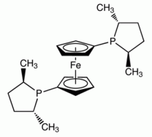 1,1 '-бис [(2R, 5R) -2,5-диметил-1-фосфоланил] ферроцена, 97 +%, Alfa Aesar, 1 г