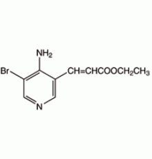 Этил 3 - (4-амино-5-бром-3-пиридил) акриловой кислоты, 96%, Alfa Aesar, 1 г