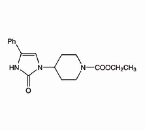 1 - (1-этоксикарбонил-4-пиперидинил) -4-фенил-4-имидазолин-2-он, 99%, Alfa Aesar, 250 мг