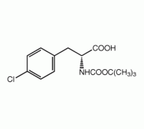 (R)-N-BOC-4-хлорфенилаланин, 95%, 98% ee, Acros Organics, 5г